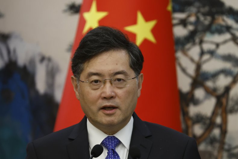 Former Chinese Foreign Minister Qin Gang