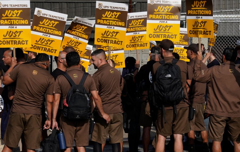 UPS Teamsters strike